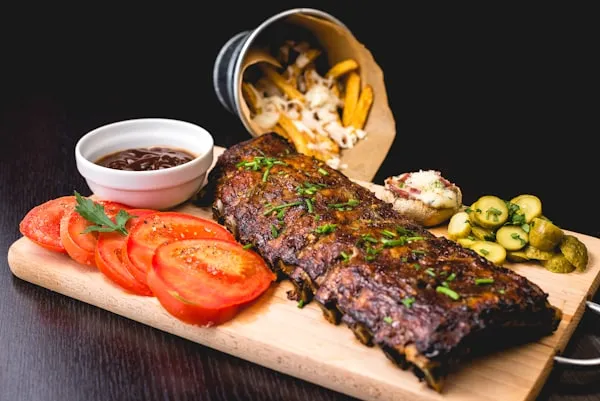 Barbaros premium slow woodfired smoked BBQ master platter
